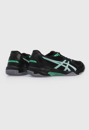 Tenis Volleyball Negro-Verde-Blanco asics Gel Rocket 10