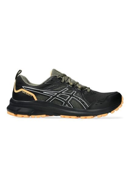 Tenis Asics Trail Scout 3 Hombre-Negro/Verde