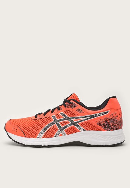 Tenis Running Coral-Negro-Blanco asics Raiden 3