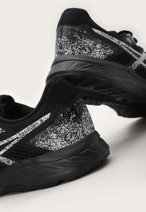 Tenis Running Negro-Blanco asics Raiden 3