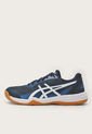 Tenis Volleyball Azul Navy-Blanco-Miel asics Upcourt 5 de Asics