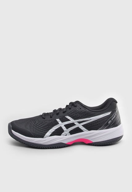 Tenis para Tennis Negro-Blanco-Magenta asics GEL-Game 9 Clay/OC