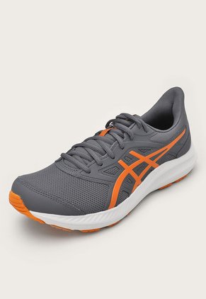 Tenis Running Gris-Naranja-Blanco asics Jolt 4