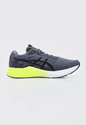 Tenis Training Gris-Blanco-Amarillo Neón asics Dynablast 3