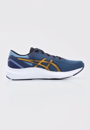 Tenis Running Azul-Blanco-Mostaza asics Gel Pulse 13