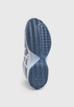 Tenis para Tennis Azul Raf-Blanco-Amarillo Neón asics Gel-Dedicate 7 Clay