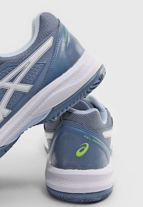 Tenis para Tennis Azul Raf-Blanco-Amarillo Neón asics Gel-Dedicate 7 Clay