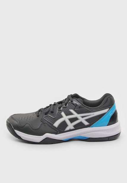 Tenis para Tennis Negro-Azul-Blanco asics Gel-Dedicate 7