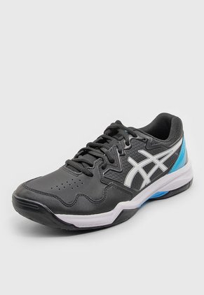 Tenis para Tennis Negro-Azul-Blanco asics Gel-Dedicate 7