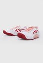 Tenis Volleyball Blanco-Rosa-Rojo asics Gel Challenger 13 Clay de Asics