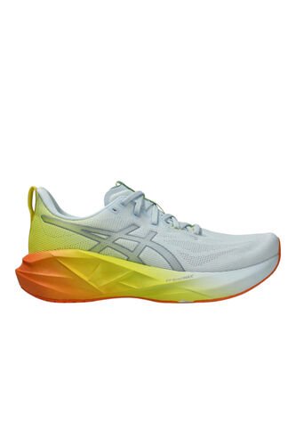 Tenis Asics Novablast 5 Hombre-Celeste/Amarillo Asics