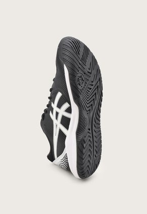 Tenis para Tennis Negro-Blanco-Gris asics GEL-Dedicate 8