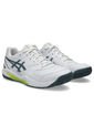 Tenis Asics Gel-Dedicate 8 Hombre-Blanco de Asics