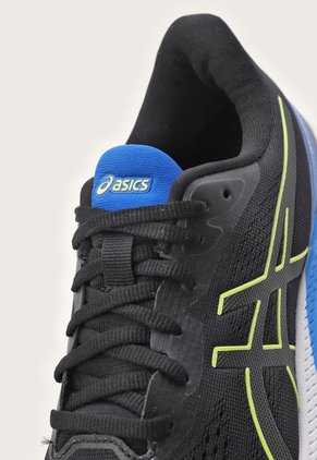 Tenis Running Negro-Blanco-Azul-Amarillo asics GT-1000 12