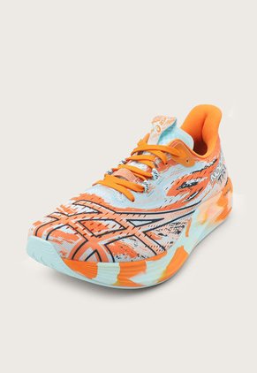 Tenis Running Naranja-Celeste-Negro asics Noosa Tri 15