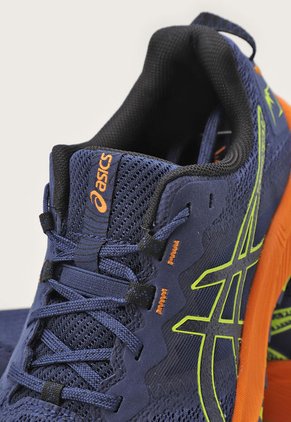Trail Running Navy-Naranja-Amarillo asics Gel-Trabuco Terra 2