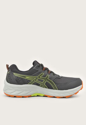 Trail Running Gris-Amarillo-Naranja asics GEL-Venture 9