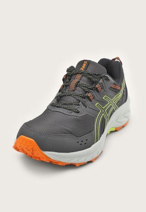 Trail Running Gris-Amarillo-Naranja asics GEL-Venture 9