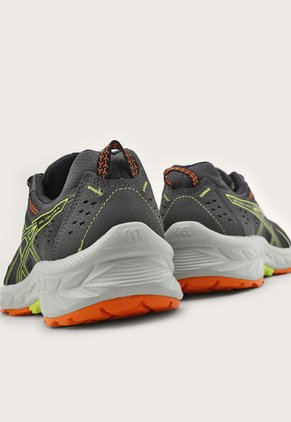 Trail Running Gris-Amarillo-Naranja asics GEL-Venture 9