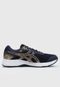 Tenis Running Azul-Dorado-Blanco asics Raiden 3 de Asics