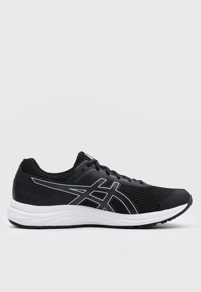 Tenis Running Negro-Blanco-Gris asics Kabuki