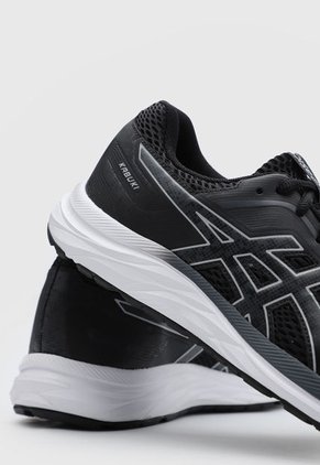 Tenis Running Negro-Blanco-Gris asics Kabuki