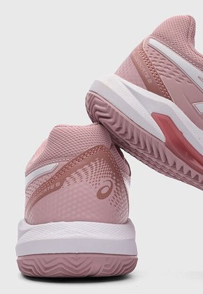 Tenis asics Gel Dedicate 8 Clay Rosa