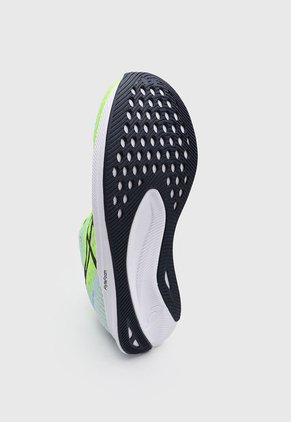 Tenis Running Amarillo Neón-Negro-Azul asics Hyper Speed 2