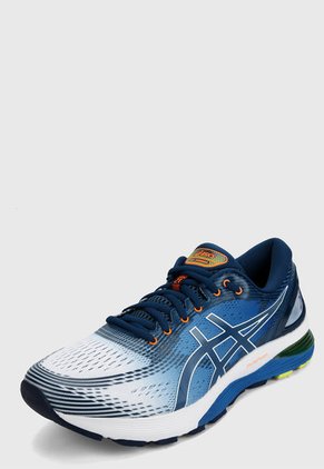 Tenis Running Azul-Blanco asics Gel-Nimbus 21