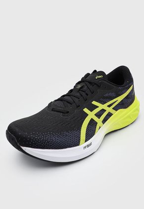 Tenis Running Negro-Lavanda-Amarillo Neón-Blanco asics Dynablast 3