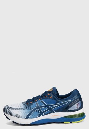 Tenis Running Azul-Blanco asics Gel-Nimbus 21