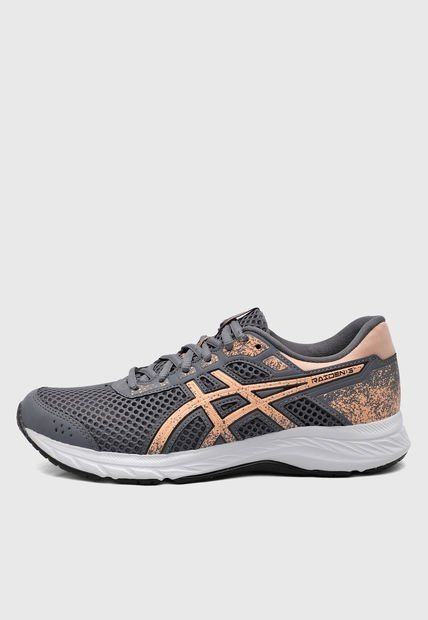 Tenis Running Gris-Salmón asics Raiden 3