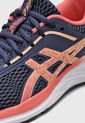 Tenis Running Azul Índigo-Salmón asics Kabuki de Asics