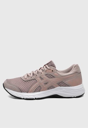 Tenis Running Palo Rosa-Blanco asics Raiden 3