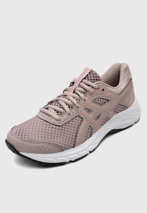 Tenis Running Palo Rosa-Blanco asics Raiden 3