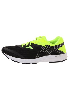 Tenis Negro-Amarillo Neón asics Amplica