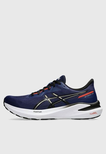 Tenis Running Azul-Blanco-Coral asics GT-1000 13