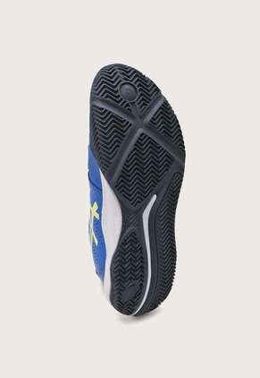 Tenis Padel Azul-Blanco-Amarillo asics GEL-Challenger 14
