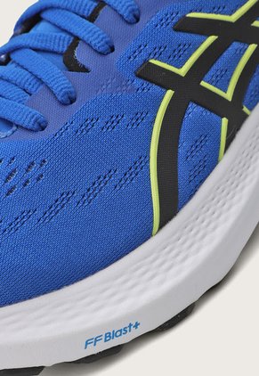 Tenis Running Azul-Negro-Amarillo Neón asics GT-2000