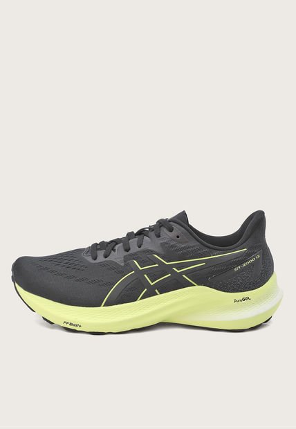 Tenis Running Negro-Amarillo asics GT-2000 12