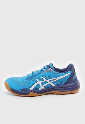 Tenis Volleyball Turquesa-Blanco-Azul asics Upcourt 5