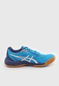 Tenis Volleyball Turquesa-Blanco-Azul asics Upcourt 5 de Asics