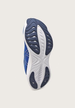 Tenis Running Azul-Blanco-Amarillo Neón asics GEL-Cumulus 25