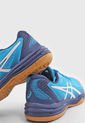 Tenis Volleyball Turquesa-Blanco-Azul asics Upcourt 5 de Asics