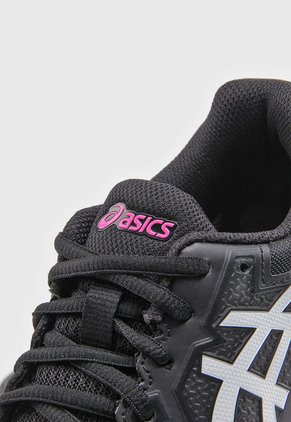 Tenis para Tennis Negro-Blanco-Fucsia asics GEL-Challenger 13 Clay