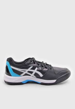 Tenis para Tennis Negro-Azul asics Gel-Dedicate 7 Clay