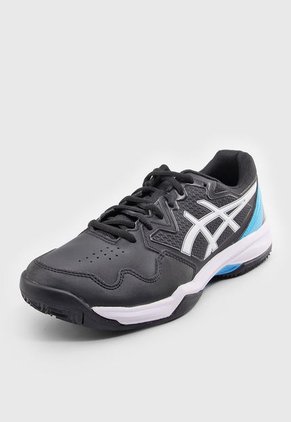 Tenis para Tennis Negro-Azul asics Gel-Dedicate 7 Clay