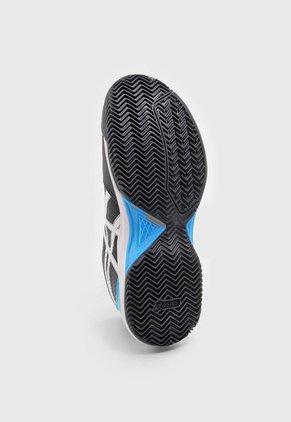 Tenis para Tennis Negro-Azul asics Gel-Dedicate 7 Clay