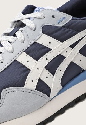 Tenis Lifestyle Azul Navy-Marfil-Gris asics Tiger Runner II