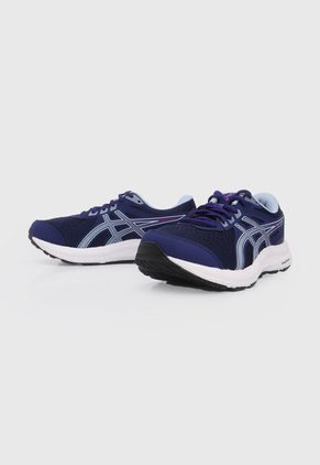 Tenis Running Violeta-Blanco asics Gel Contend 8